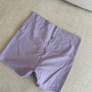 Aritzia Lilac Bike Shorts